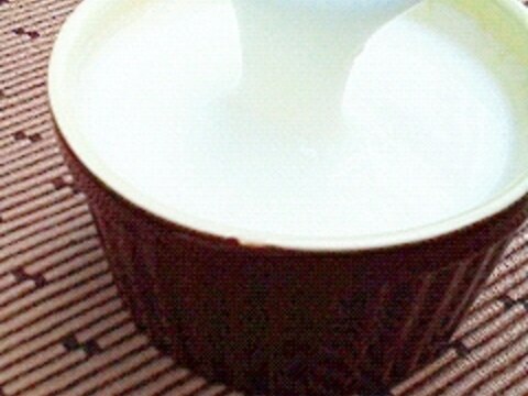 市販のヨーグルトから簡単手作りヨーグルト♪